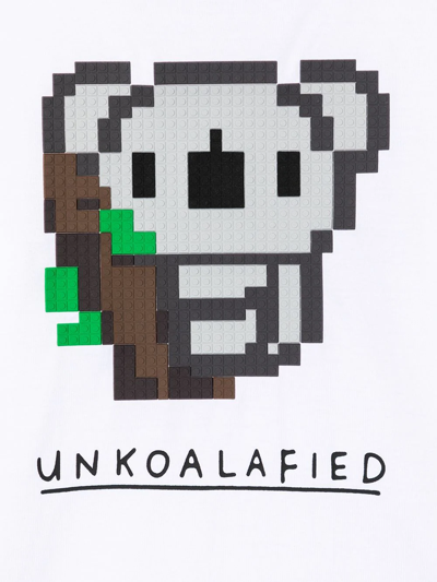 Mostly Heard Rarely Seen 8-bit Turbo 8-bit Appliqué T-shirt In White