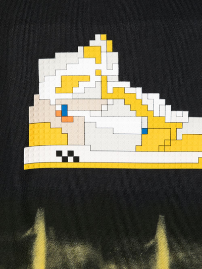 Shop Mostly Heard Rarely Seen 8-bit Mini Canary Hoodie In Black