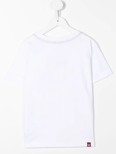 Mostly Heard Rarely Seen 8-bit Graphic Print Short Sleeve T-shirt In White