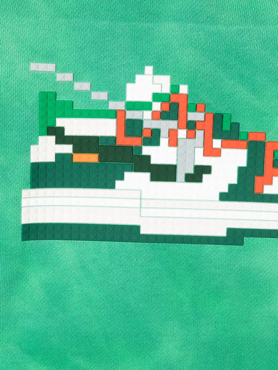 Shop Mostly Heard Rarely Seen 8-bit Mini Dunk Green Hoodie