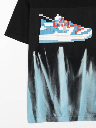 Mostly Heard Rarely Seen 8-bit Graphic Print Cotton T-shirt In Black