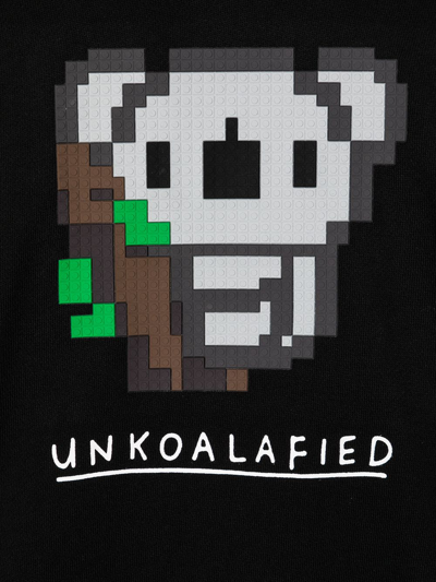 Shop Mostly Heard Rarely Seen 8-bit Mini Unkoalafied Hoodie In Black