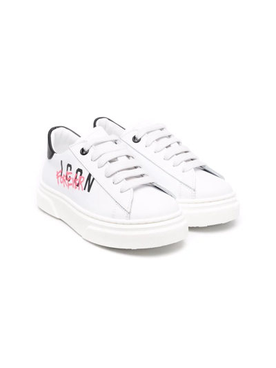 Shop Dsquared2 Icon Forever Sneakers In White