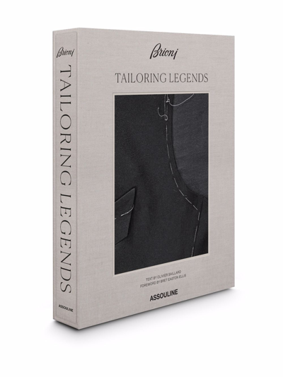 Shop Assouline Brioni: Tailoring Legends Book In Grey