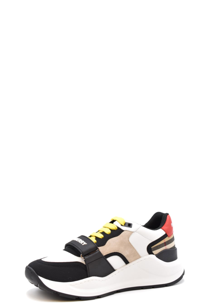 Shop Burberry Sneaker In Multicolor