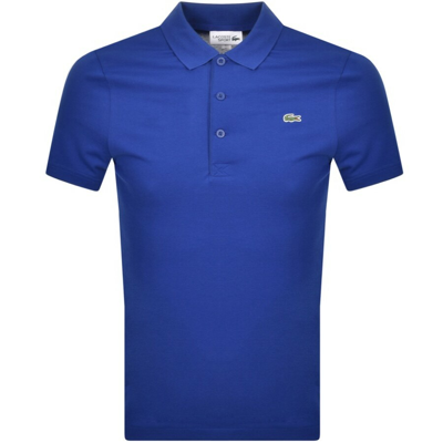 Shop Lacoste Sport Short Sleeved Polo T Shirt Blue