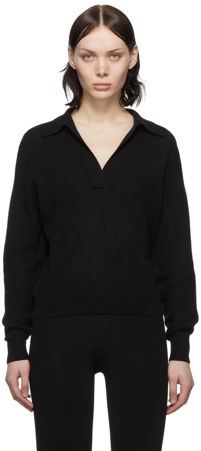 Shop Khaite Black Jo Sweater In 200 Black