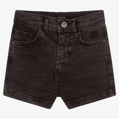 Shop Nik & Nik Teen Girls Black Denim Shorts