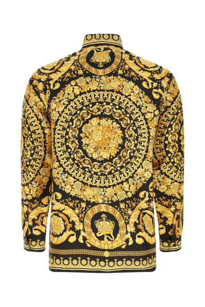 Versace Silk Printed Shirt For Men