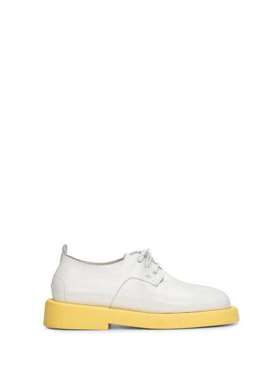 Shop Marsèll Gommello Lace-up Shoes In Bianco