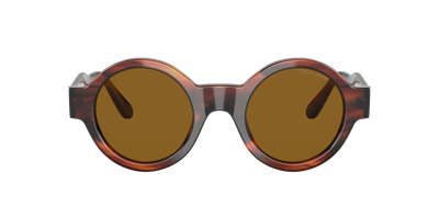 Giorgio Armani Woman Sunglass Ar 903m In Brown