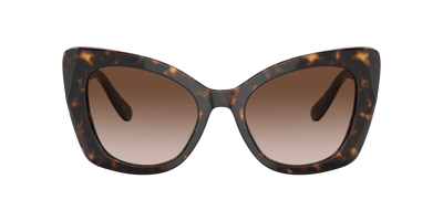 Shop Dolce & Gabbana Dolce&gabbana Woman Sunglass Dg4405 In Gradient Brown