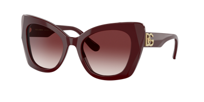 Shop Dolce & Gabbana Dolce&gabbana Woman Sunglasses Dg4405 In Clear Gradient Dark Brandy