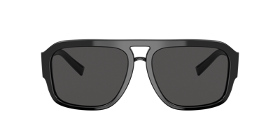 Dolce & Gabbana Dolce&gabbana Man Sunglasses Dg4403 In Dark Grey