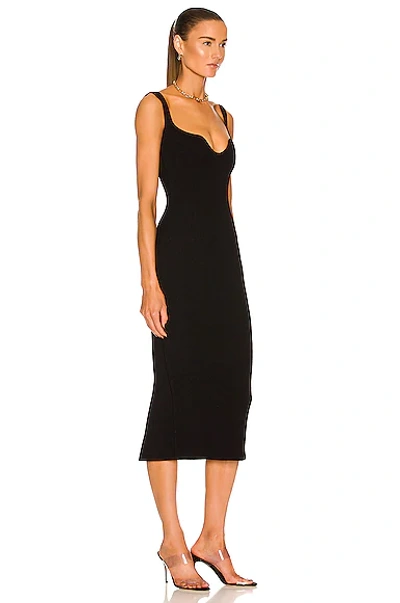 Shop Khaite Nina Dress In Black