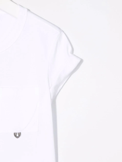 Shop Brunello Cucinelli Patch-pocket Cotton T-shirt In White