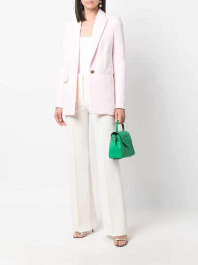 Philipp Plein Single-breasted Blazer In Pink