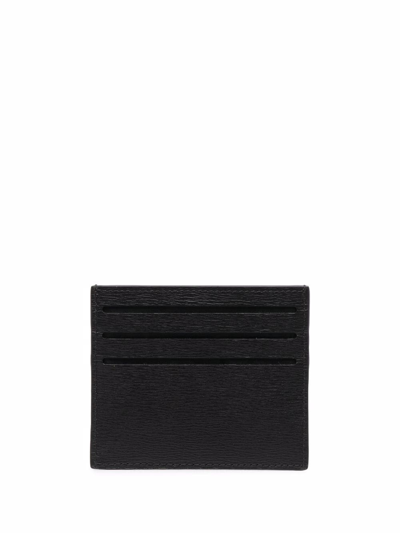 Montblanc Meisterstück Logo Leather Card Holder In Black | ModeSens