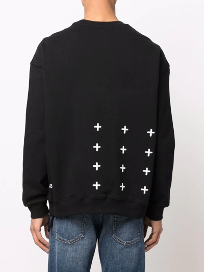 Ksubi Opposite Of Opposite Crew Neck Shirt In Black