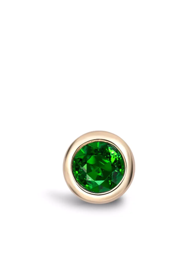 Shop Pragnell 18kt Yellow Gold Sundance Emerald Earrings