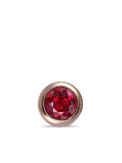 Shop Pragnell 18kt Rose Gold Sundance Ruby Earrings In Pink