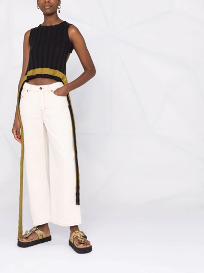 Diesel Straight-leg Denim Jeans In Neutrals