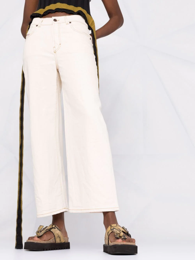 Diesel Straight-leg Denim Jeans In Neutrals