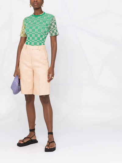 Remain Birger Christensen Tailored Linen Shorts In Neutrals