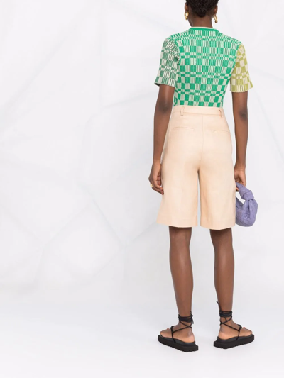 Remain Birger Christensen Tailored Linen Shorts In Neutrals