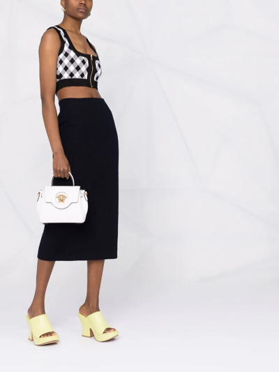 Versace Medusa Head Tote Bag In White