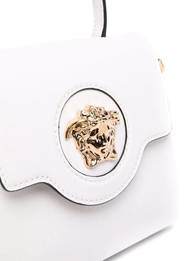 Versace Medusa Head Tote Bag In White