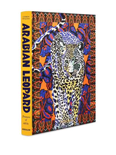 Shop Assouline Arabian Leopard Coffee Table Book In Yellow