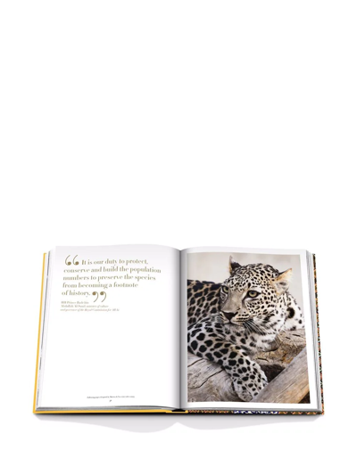 Shop Assouline Arabian Leopard Coffee Table Book In Yellow