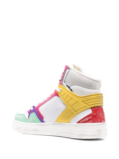 Shop Philippe Model Paris Lghd High-top Sneakers In White