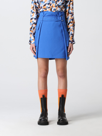 Shop Kenzo Skirt  Woman In Blue