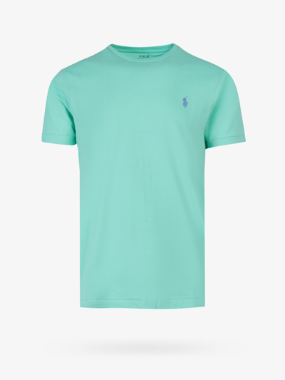 Shop Polo Ralph Lauren T-shirt In Green