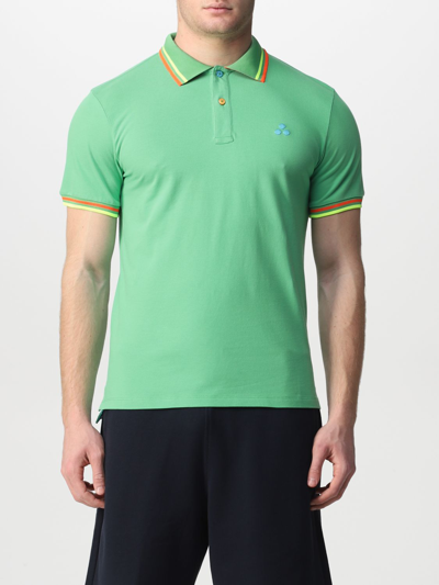 Shop Peuterey Polo Shirt  Men Color Green