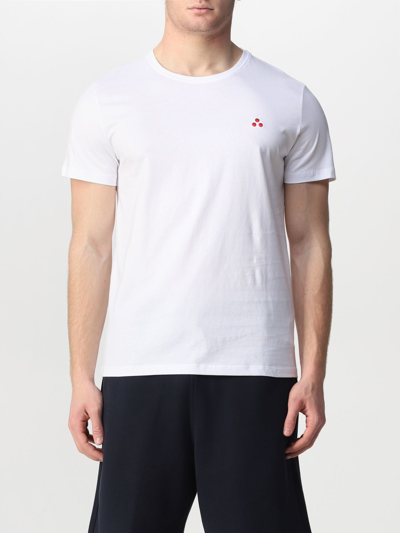 Shop Peuterey T-shirt  Men Color White