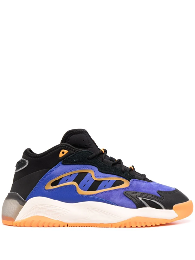 Adidas Originals Originals Streetball Ii Lace-up Trainers, Brand Size 7.5 (  Us Size 8 ) In Black,blue,orange | ModeSens