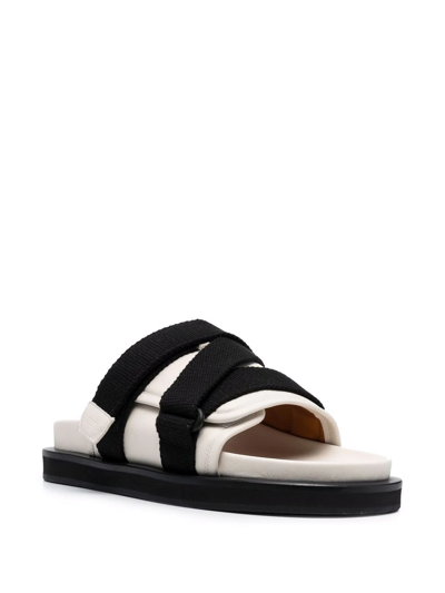 Shop Ambush Padded Slip-on Sandals In White