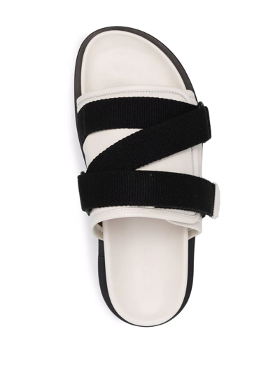 Shop Ambush Padded Slip-on Sandals In White