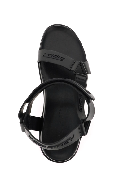 Shop Stella Mccartney Trace Sandals In Black