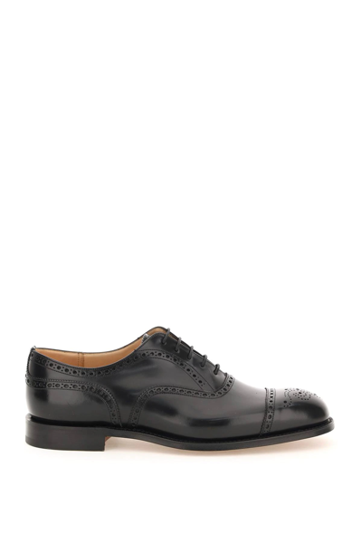 Church's Polished Binder Leather Diplomat Oxford Shoes In Black | ModeSens
