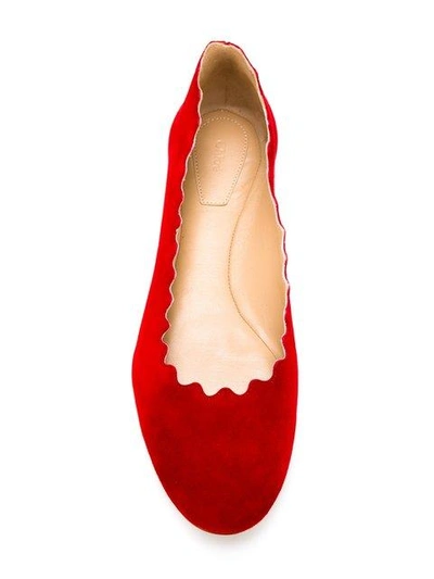 Shop Chloé 'lauren' Ballerinas