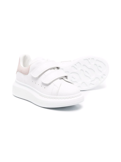 Shop Alexander Mcqueen Oversize Low-top Sneakers In White
