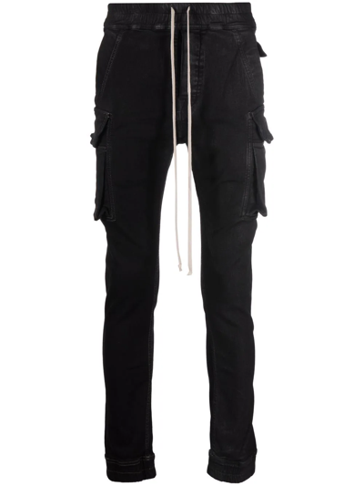 Shop Rick Owens Drkshdw Mastodon-cut Skinny Trousers In Black