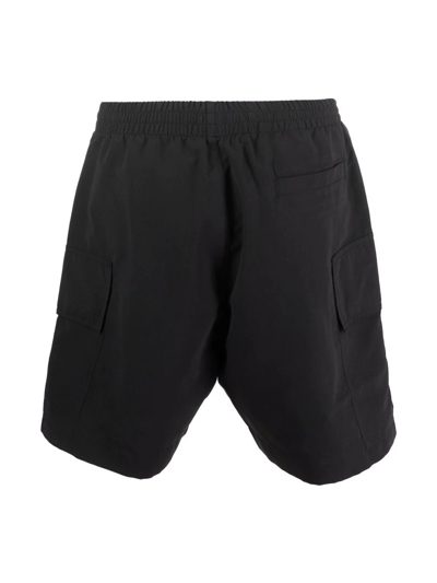 Shop Alyx Eyelet-embellished Swim Shorts In Black