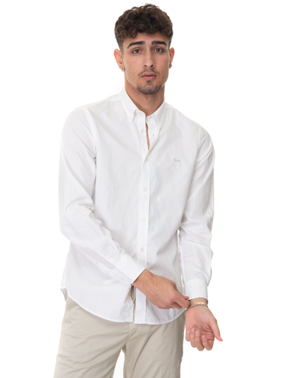Shop Harmont & Blaine Casual Shirt In White