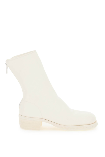 Shop Guidi Stivaletti In Pelle In Bianco