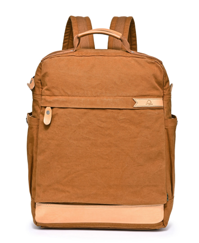 Shop Tsd Brand Tilia Canvas Backpack In Brown